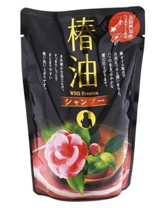 Премиум шампунь с эфирным маслом камелии Wins Premium Camellia Oil Shampoo Nihon detergent
