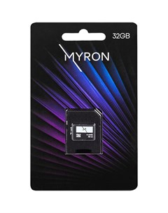 Карта памяти MYRON MicroSD 32GB Class 10 Gz electronics