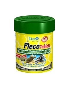 PlecoTablets корм со спирулиной для сомов и донных рыб 58 таб. Tetra