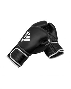 Перчатки боксерские Hybrid 80 черно белые 16 унций Adidas