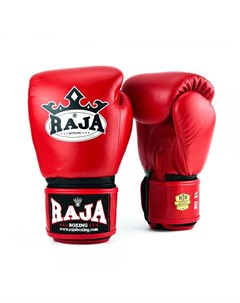 Боксерские перчатки Classic Leather Red 14 OZ Raja