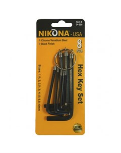 Набор шестигранных ключей Nikona