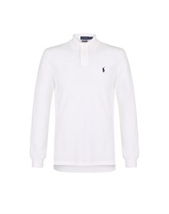 Хлопковое поло с длинными рукавами Polo ralph lauren