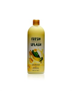 Гель для душа питательный с ароматом банана 1000мл Fresh splash