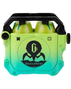 Наушники беспроводные Sirius Neon Green Gravastar