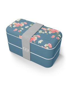 Ланч бокс mb original flower mood denim 18х11х10 см Monbento