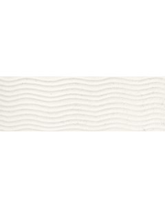 Настенная плитка 9529 White Relieve Elypse Ret 30x90 Porcelanite dos