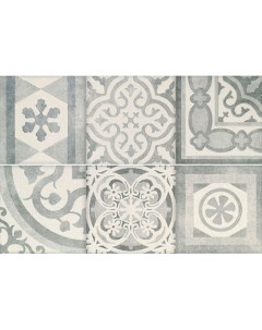 Панно Ros 9512 Composicion Retro Ii Gris 30х90 Porcelanite dos