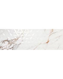 Настенная плитка Firenze 1219 Calacatta Gold Rel Geo Ret 40x120 Porcelanite dos