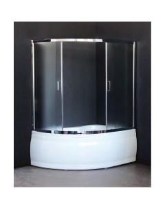 Шторка для ванны RB 150ALP C CH матовая Royal bath