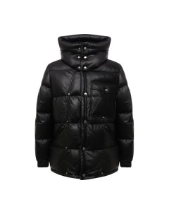 Кожаный пуховик Promio Moncler