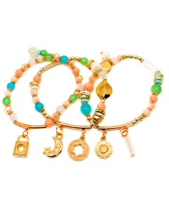 Разноцветный браслет с декором детский Tais
