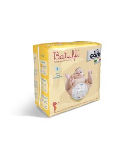 Подгузники Pannolino Batuffi MIDI 3 4 9кг 20шт Cam