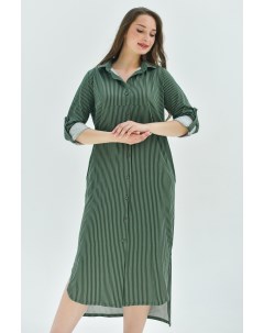 Жен платье повседневное Морское Зеленый р 58 Оптима трикотаж