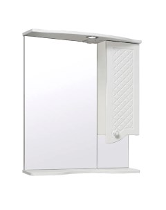 Зеркальный шкаф для ванной Малано УТ000002097 правый Runo