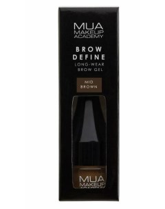 Гель Brow Define Sculpting Gel оттенок Mid Brown для Бровей 2 2г Mua make up academy