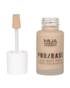 Крем Pro Base Long Wear Matte Finish Foundation Тональный Матирующий Оттенок 154 30 мл Mua make up academy