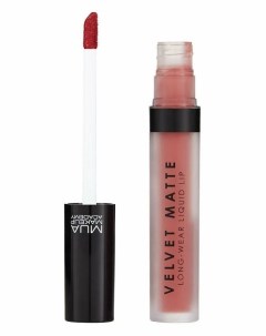 Помада Velvet Matte Liquid Lip Жидкая Матовая Оттенок Halcyon 3 мл Mua make up academy