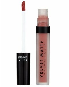 Помада Velvet Matte Liquid Lip Жидкая Матовая Оттенок Carefree 3 мл Mua make up academy