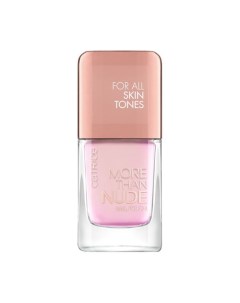 Лак для ногтей MORE THAN NUDE тон 08 shine pink like a розовый Catrice