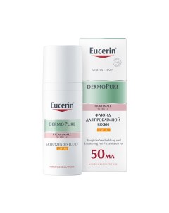 Флюид для жирной и проблемной кожи SPF 30 50 мл DermoPure Eucerin