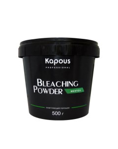 Порошок обесцвечивающий для волос Menthol Green 500 г Kapous