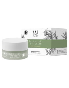 Антистресс лифтинг крем для контура глаз с маслом CBD Calm Lift Eye Cream 15 мл CBD skin care Inspira cosmetics