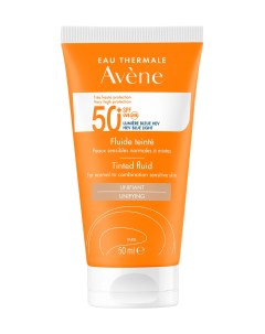 Солнцезащитный тонирующий флюид SPF 50 50 мл Suncare Avene