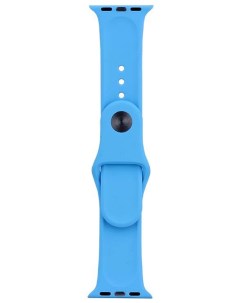 Ремешок спортивный для Apple Watch 38mm Голубой AVA001BL Eva