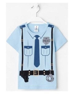 Футболка детская Police рост 98 104 Kaftan