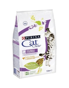 Сухой корм для взрослых кошек для контроля образования комков шерсти в ЖКТ с высоким содержанием дом Cat chow