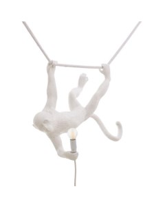 Подвесной светильник The Monkey Lamp Swing White 14875 Seletti