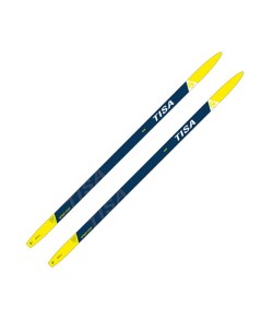 Лыжи беговые Sport Step Jr N91121V синий желтый Tisa