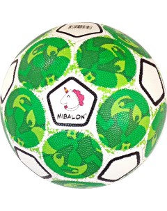 Мяч футбольный R18042 р 5 зеленый Mibalon