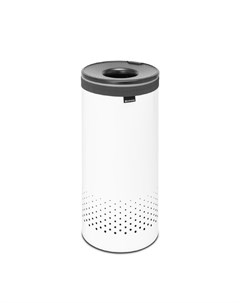 Корзина для белья 304866 белый/ черный Brabantia