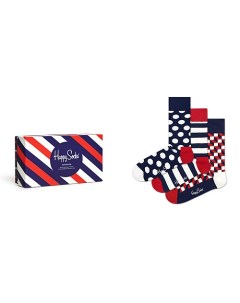 Набор носков Navy 3 пары Happy socks