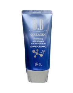 Тональный ББ крем с Коллагеном BB Cream Sun Protection SPF50 PA 50 Ekel