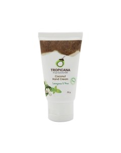 Крем для рук Lemongrass mint лемонрасс мята Tropicana