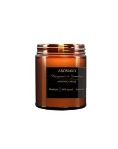 Свеча Bergamot Jasmine 250 Aromako