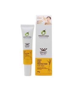 Солнцезащитный крем для лица с SPF 50 Tropicana