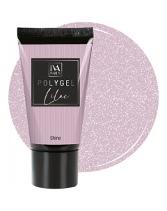 Полигель для моделирования и укрепления ногтей Polygel Shine Iva nails