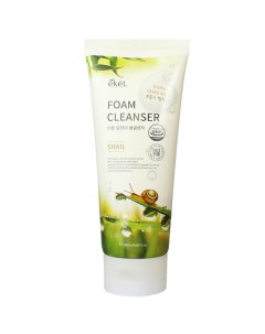 Пенка для умывания с Муцином улитки Омолаживающая Foam Cleanser Snail 180 Ekel