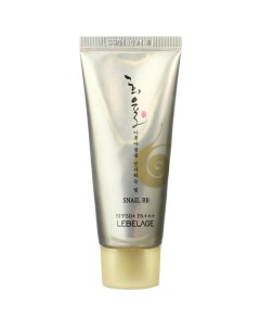 Тональный ВВ крем c Муцином улитки Матирующий BB Cream Heeyul Premium Snail 30 Lebelage