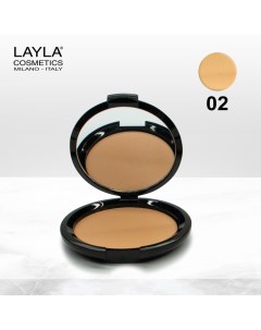 Пудра компактная для лица Top Cover Compact Face Powder 2315R27 002N N 2 N 2 1 шт Layla cosmetics (италия)