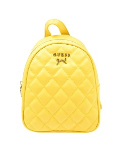 Желтый стеганый рюкзак 18х19х8 см детский Guess