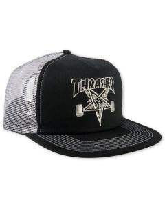 Кепка Skategoat Emb Mesh Cap Black Grey 2023 Thrasher