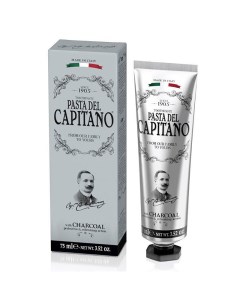 Зубная паста Charcoal Pasta del capitano