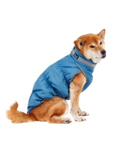 Куртка на молнии для собак 2XL синий унисекс Rurri