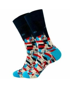 Носки Greece 40 45 черный Krumpy socks