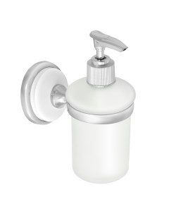 Дозатор для жидкого мыла Blanco B 51106 2516 133 стеклянный хром стекло сатин Solinne
